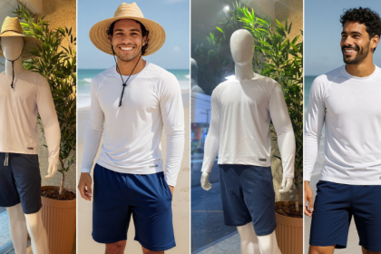 O FotoModel leva energia e movimento para suas campanhas de moda fitness com imagens realistas que vendem.