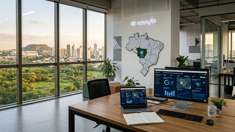 Startup de Cuiabá leva inteligência artificial para a gestão pública e coloca Mato Grosso no mapa nacional de inovação