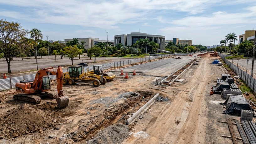 Obras no Centro Político de Cuiabá são adiadas: entenda o que muda para moradores e serviços públicos