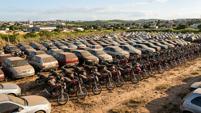 Nova lei em Cuiabá pode ajudar donos de carros e motos antes do leilão; veja quem tem direito e o que ainda precisa pagar