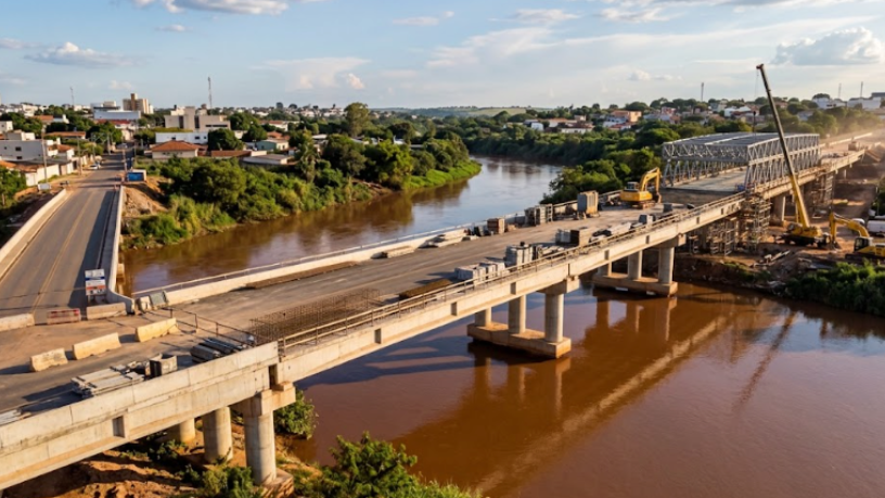 Ponte do Boa Esperança chega a 70% de reconstrução e pode mudar a mobilidade no Coxipó, em Cuiabá