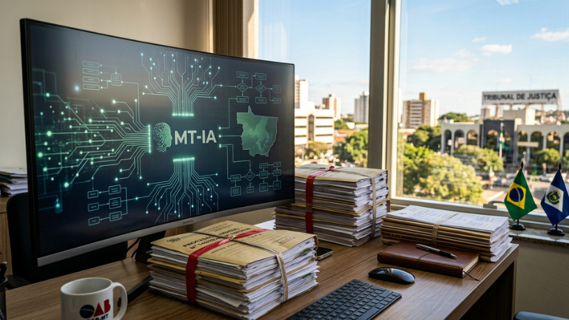 Inteligência artificial criada em Mato Grosso ganha uso nacional e pode acelerar processos da Justiça