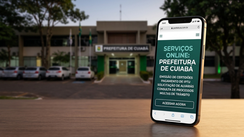Cuiabá coloca 48 serviços de trânsito e segurança na internet: veja o que já pode ser resolvido sem ir à Prefeitura