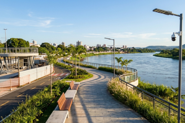 O que muda na Orla do Porto em Cuiabá? Governo e Prefeitura avançam em plano de recuperação e segurança