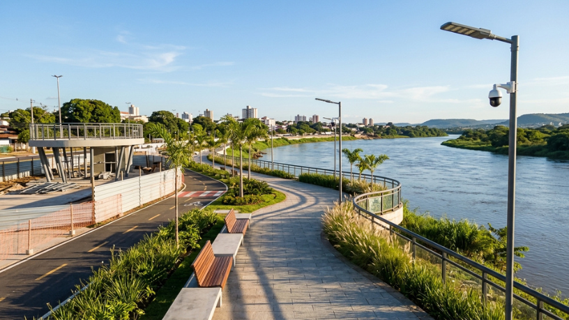O que muda na Orla do Porto em Cuiabá? Governo e Prefeitura avançam em plano de recuperação e segurança
